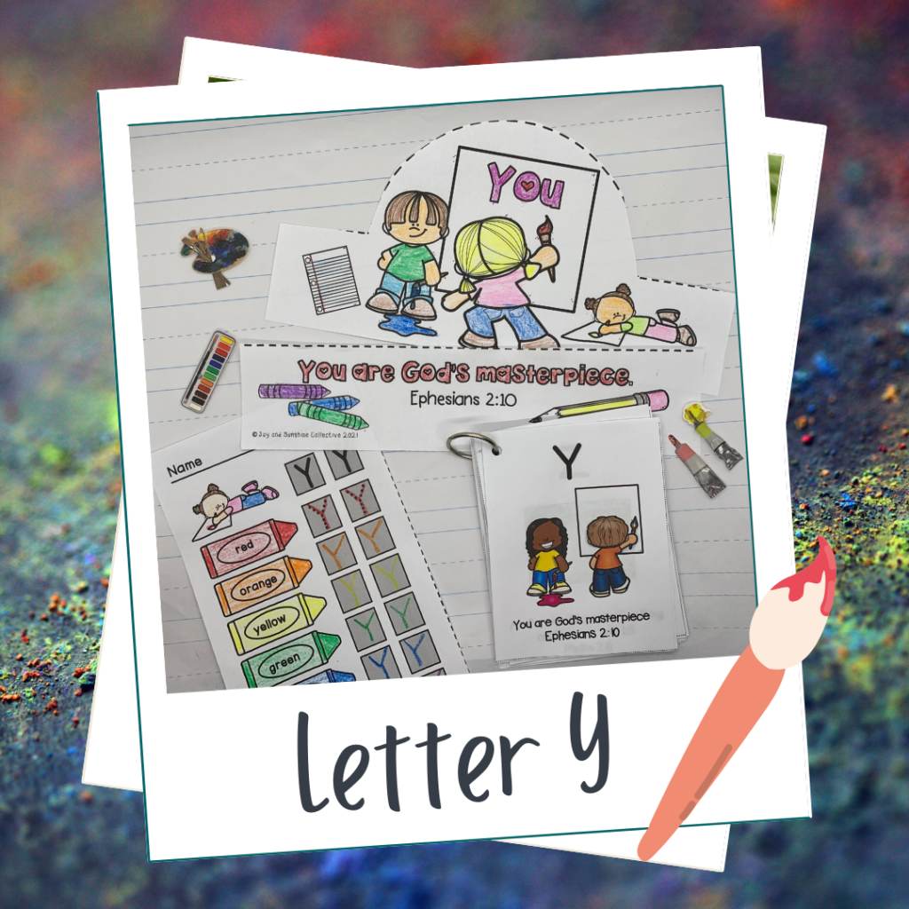 Bible lessons for preschoolers, letter Y