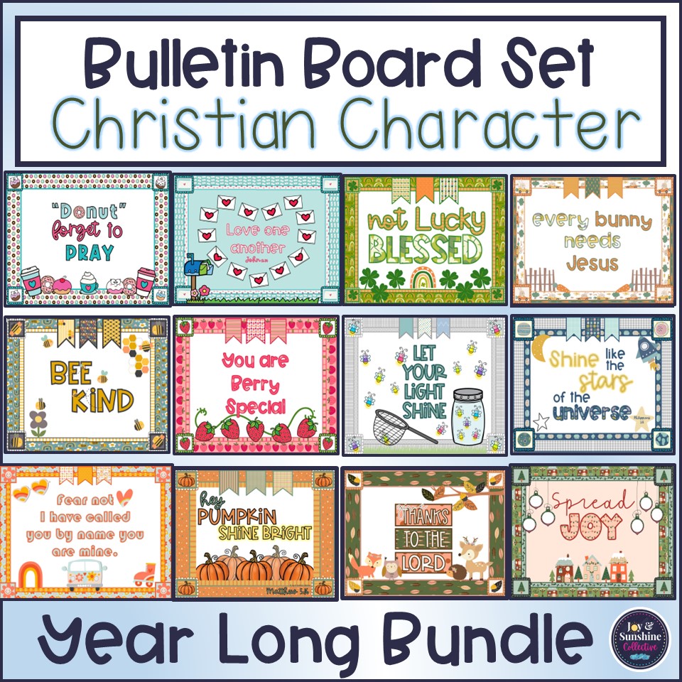 12 Adorable Christian Bulletin Board Ideas for Your Preschool Classroom ...